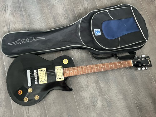 Encore les paul gitarre black - paul, gitarre,