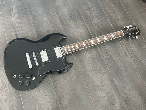 Benson guitar black sg - sg, guitar,