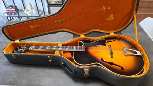 1967 gibson sunburst l4 - l-4c,