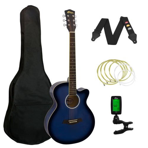 Tiger blue akustikgitarre - tiger,