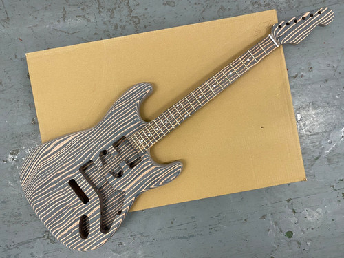 Gitarrenkörper zebra style - zebra,